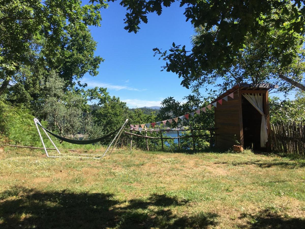 Star Gazing Luxury Yurt With River Views, Off Grid Eco Living Vale do Barco Luaran gambar