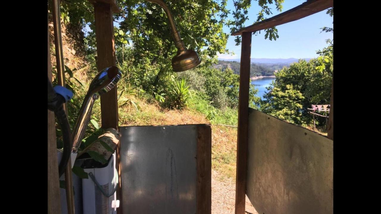 Star Gazing Luxury Yurt With River Views, Off Grid Eco Living Vale do Barco Luaran gambar